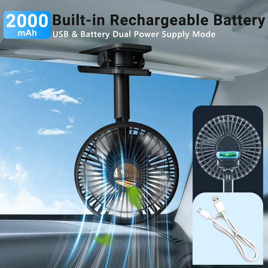 Car Summer USB Air Conditioner Ambient Fans
