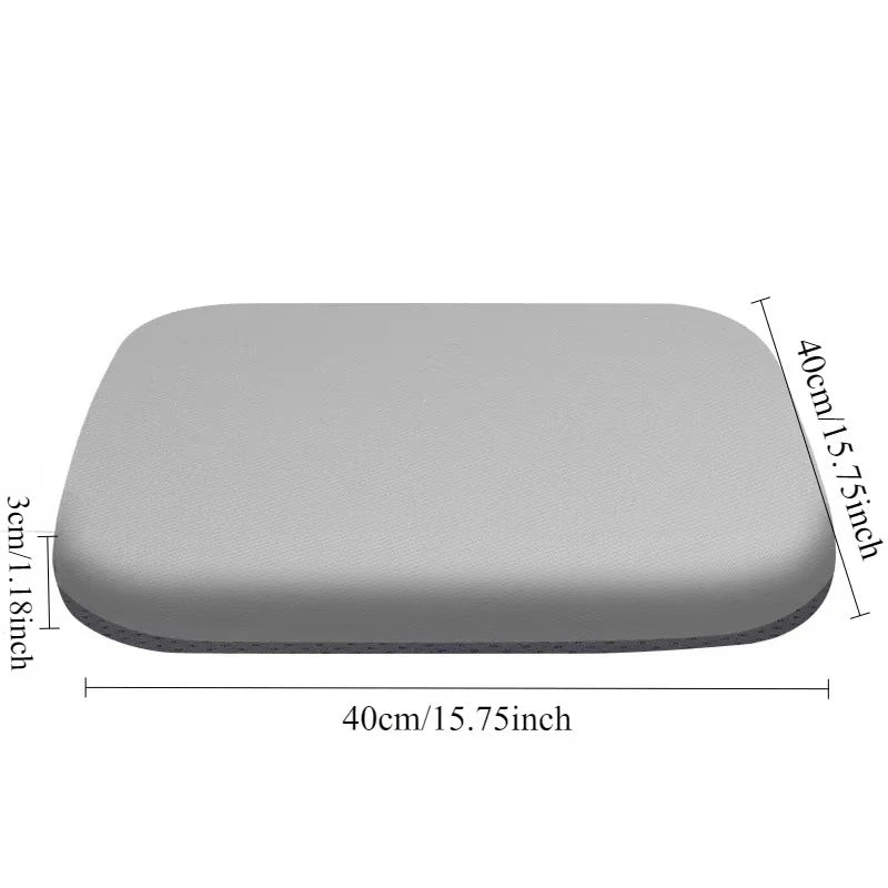 Car Office Chair Pad Ultra Thick Soft Foam Support Lumbar Seat Cushion