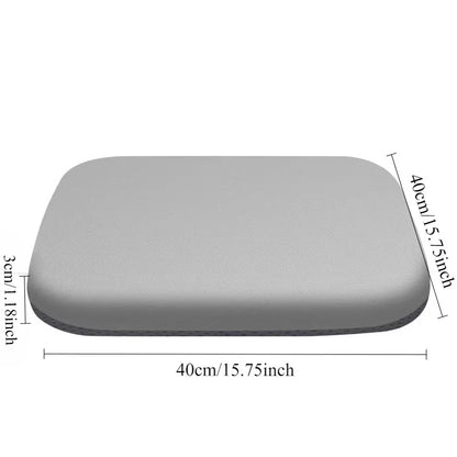 Car Office Chair Pad Ultra Thick Soft Foam Support Lumbar Seat Cushion