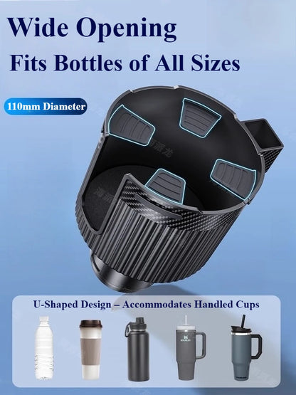 12V/24V Car Cup Holder Dual-Speed Adjustable Summer Cooler Fan