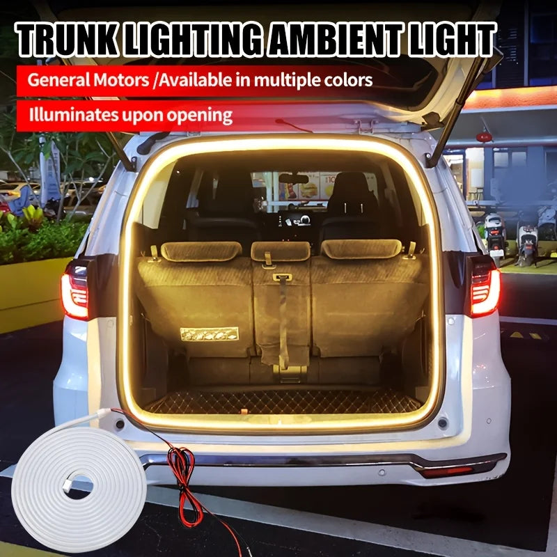 Car Trunk Universal  LED Silicone Light Strip 2M