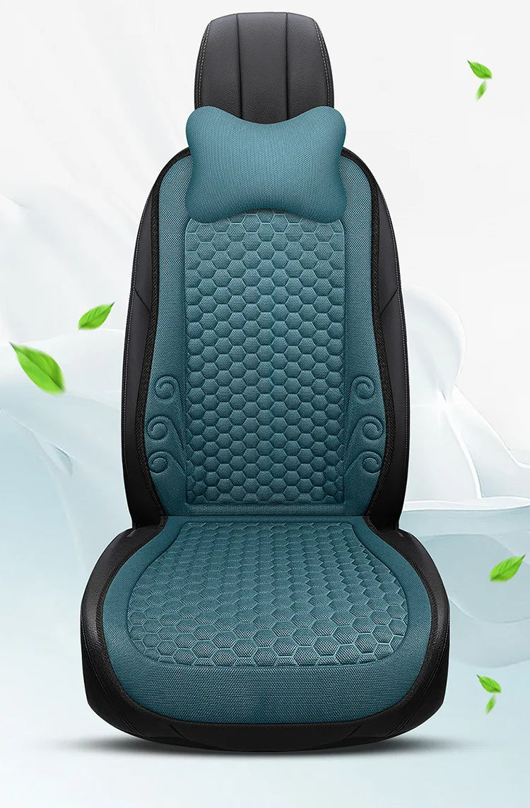 Car Breathable Fabric Universal Seat  Semi-enclosed Cushion