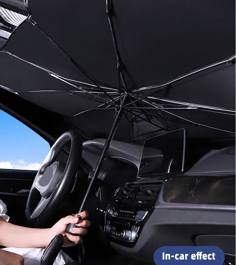 Car Sunshade Umbrella UV Summer Sun Protection