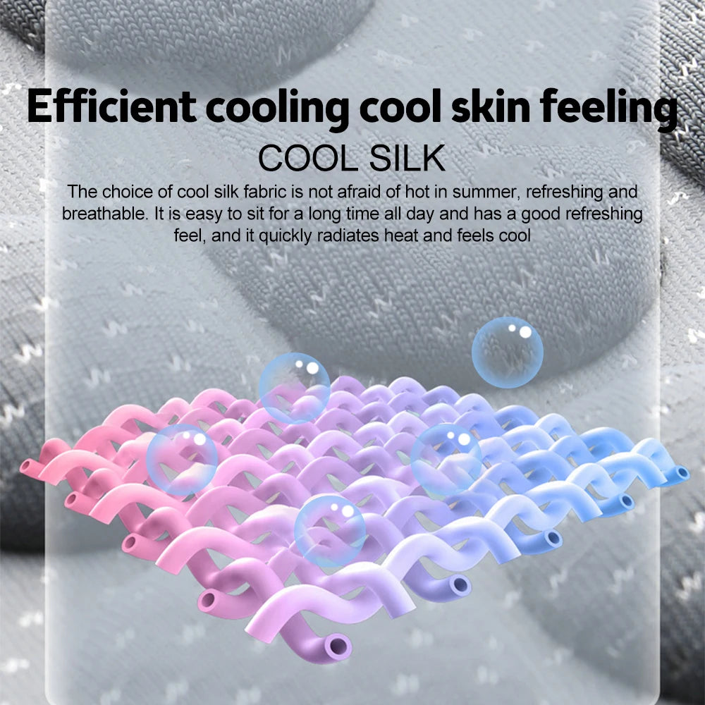 Car Summer Cool Ice Silk Seat Cover Cushion