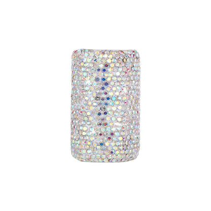 Car Lip Balm Holder Fashion Bling  Insulating Crystal Rhinestone Organizer