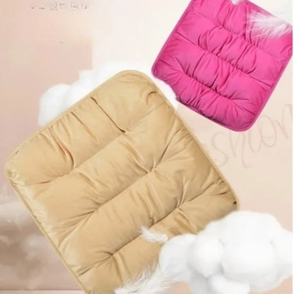 Fashionable Car Seat Covers Short Fleece Warm Seat Cushions 3 Pcs