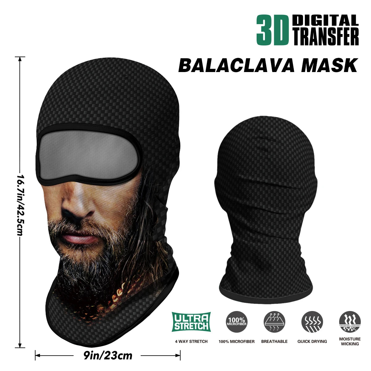 Motorcycle Full Face Sun Protection Lining Summer Breathable Skull Halloween Masks