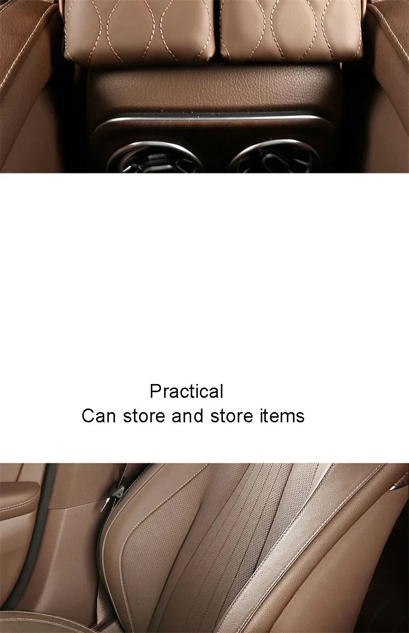 Car Center Console Armrest Box Cover Pad Organizer For Mercedes Benz E Class