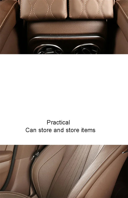 Car Center Console Armrest Box Cover Pad Organizer For Mercedes Benz E Class