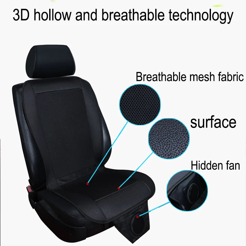 Air Seat Cushion With The Fan Blowing Cool Summer Ventilation Cushion Seat Cushion