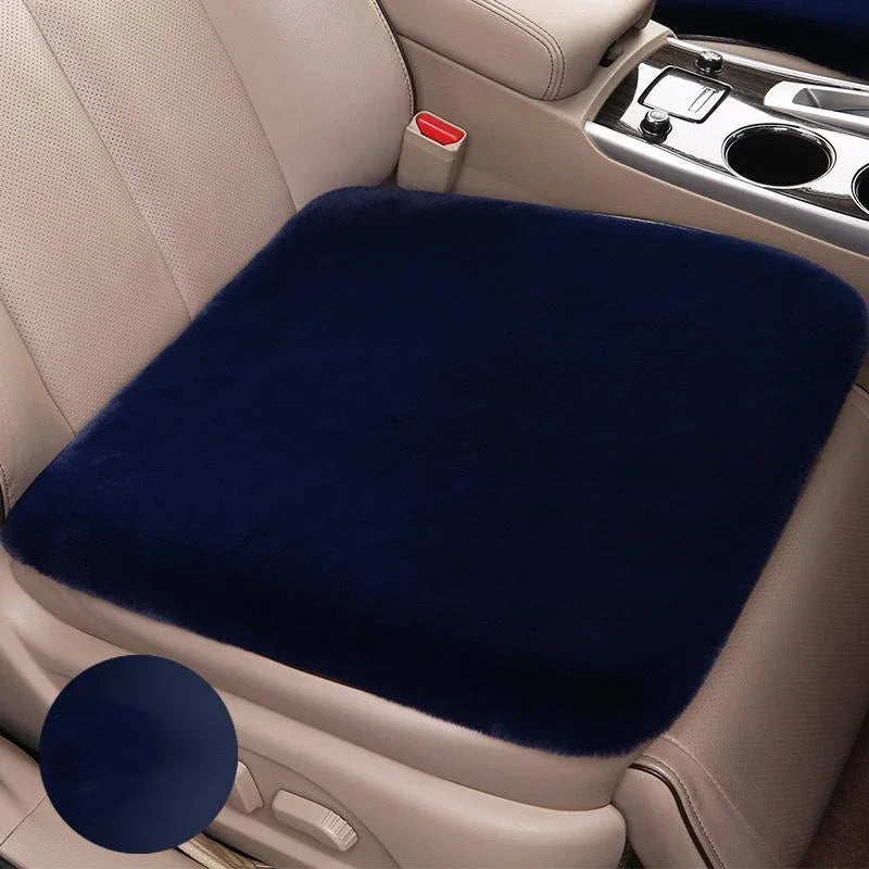 Universal Car Front Seat Plush Winter Warm Soft Seat Cushion