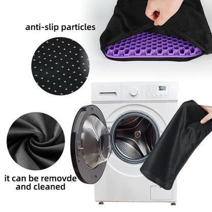 Car Gel Seat Summer Breathable Honeycomb Cushion