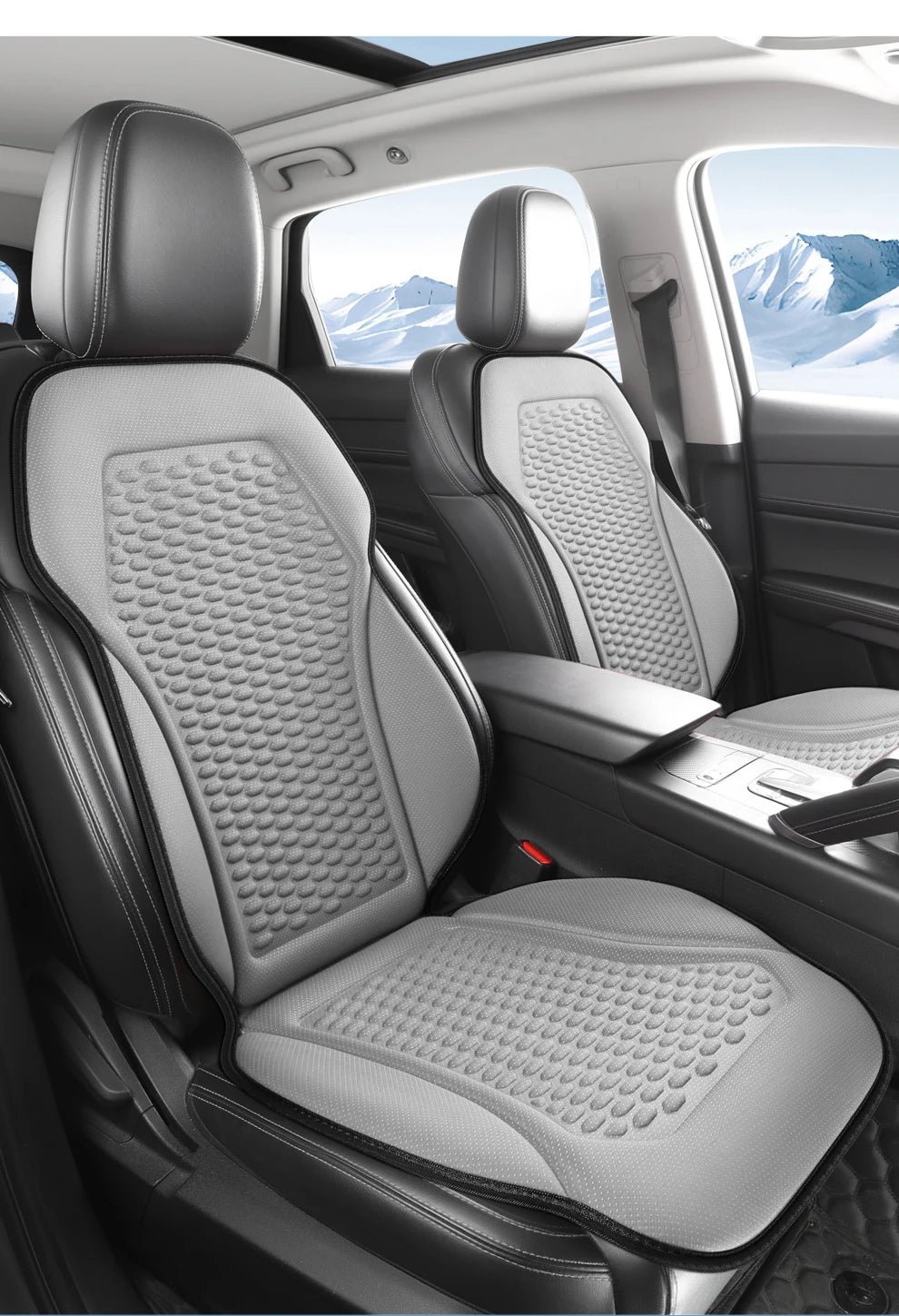 3D Textured Breathable Cooling Summer Car Seat Cushions