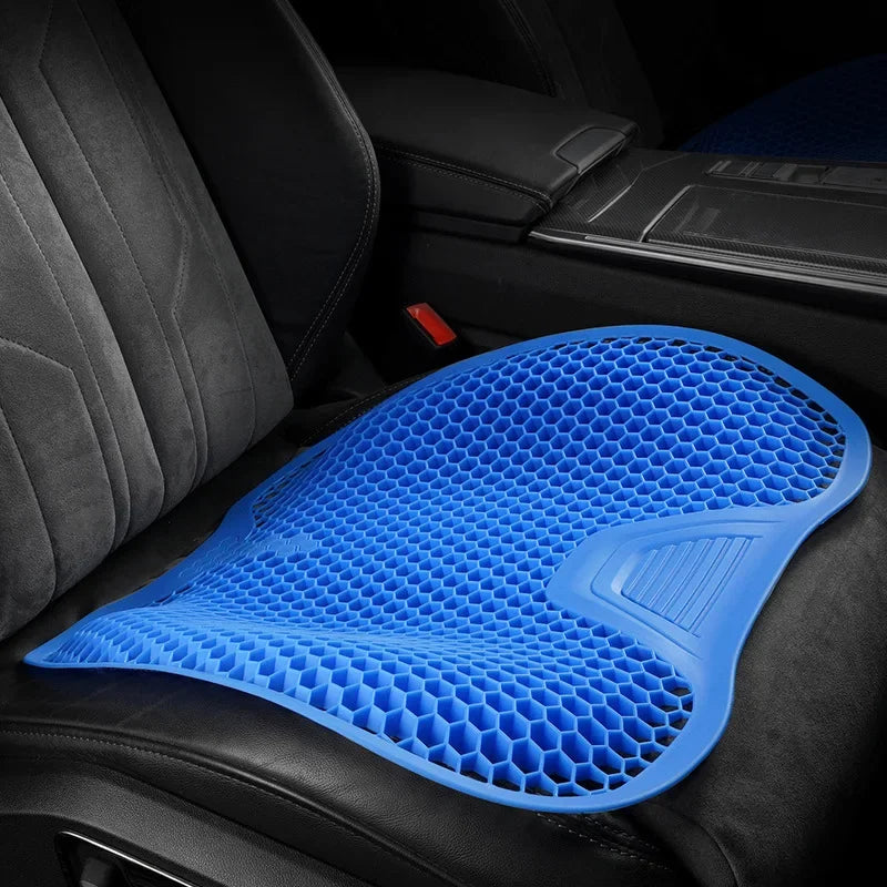 Car Gel Summer Cool Memory Foam Seat Cushion Backrest Universal Cushion