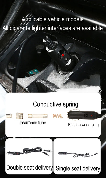 16Fans 12V 24V 3D Spacer Car Summer Cool Air Seat Cushion