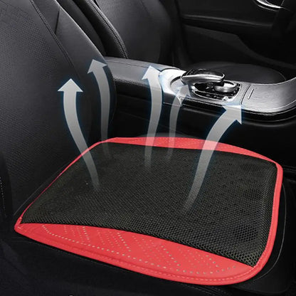 Cooling Car Seat Cushion Driver Seat Cushion with 5 Fans Breathable Three-Speed Adjustable Pad