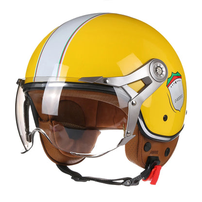 Motorcycle Helmet Vintage Chopper Bike Scooter 3/4 motorcycle Helmet