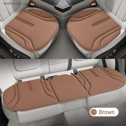 Car Universal Breathable Foam High-elastic Universal Seat Cushion 3 Pcs Set