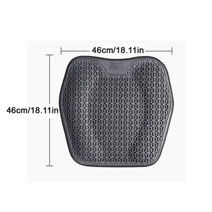 Car Gel Summer Cool Memory Foam Seat Cushion Backrest Universal Cushion