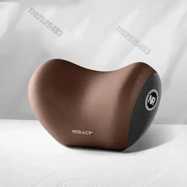 Car Headrest Lumbar Support Seat Cushion Backrest Set