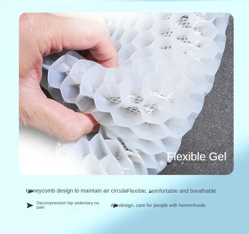 Car 3D Silica Gel Seat Cover Cushion