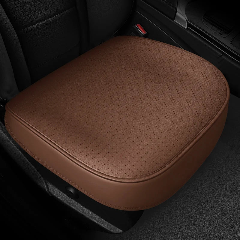 Car Perforated Leather  Front Bottom Anti-Slip Universal Seat Cushion