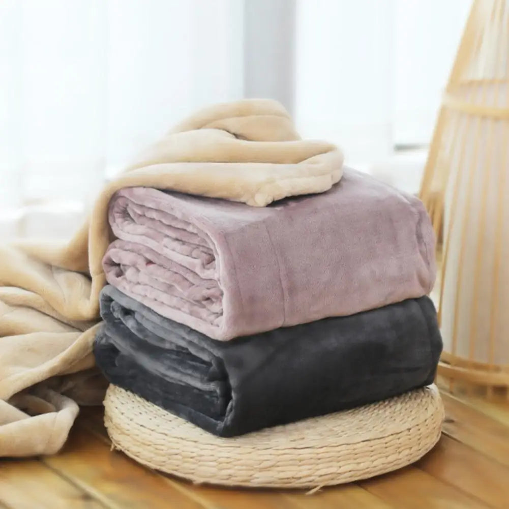 USB Heated Blanket Coral Velvet Shawl Wearable Electric Blanket Winter Body Warmer for Home Office Car