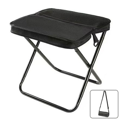 Camping Foldable Backpack Stool Portable Satchel Pen Bag Lightweight Fishing Travel Chair
