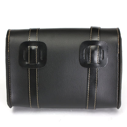 Motorcycle Saddle Leather Bag Pouch Storage