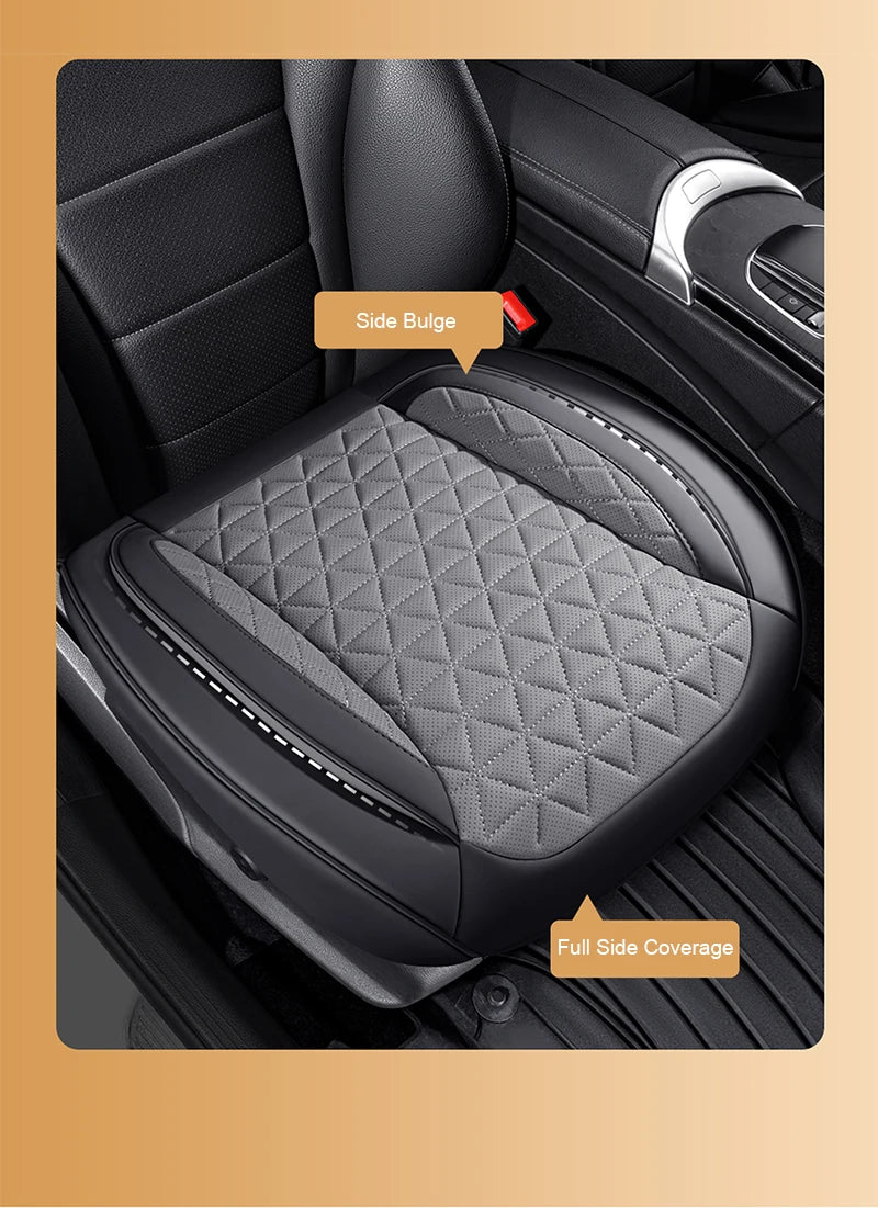 Car Leather Universal Seat Four Seasons Protector Cushion