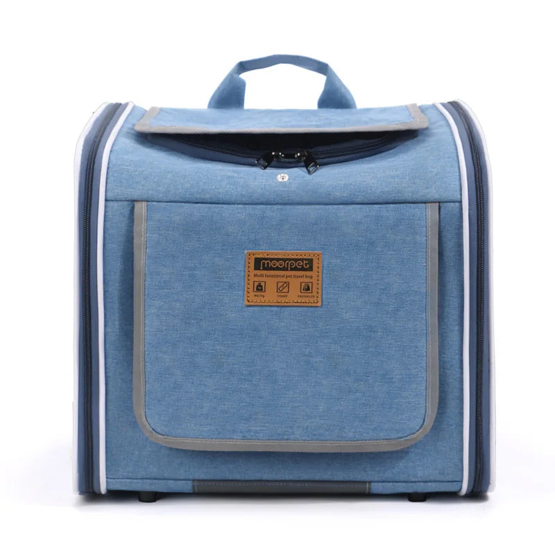 Bicycle Carrying Cat Dog Pet Bag Portable Backpack Organizer