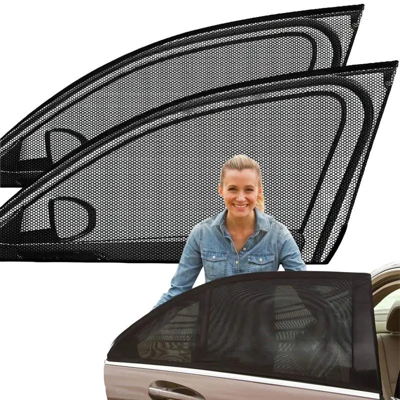 Car SUV Sunshade Curtains Side Window Shades Curtains Protection