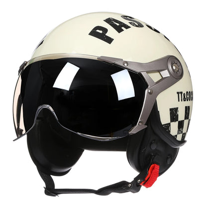 Motorcycle Helmet Vintage Chopper Bike Scooter 3/4 motorcycle Helmet