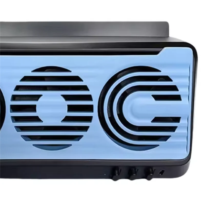 Auto Car Window Cooler Ventilator 3 Fans Cooler Promoting Air Circulation