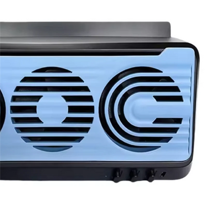 Auto Car Window Cooler Ventilator 3 Fans Cooler Promoting Air Circulation