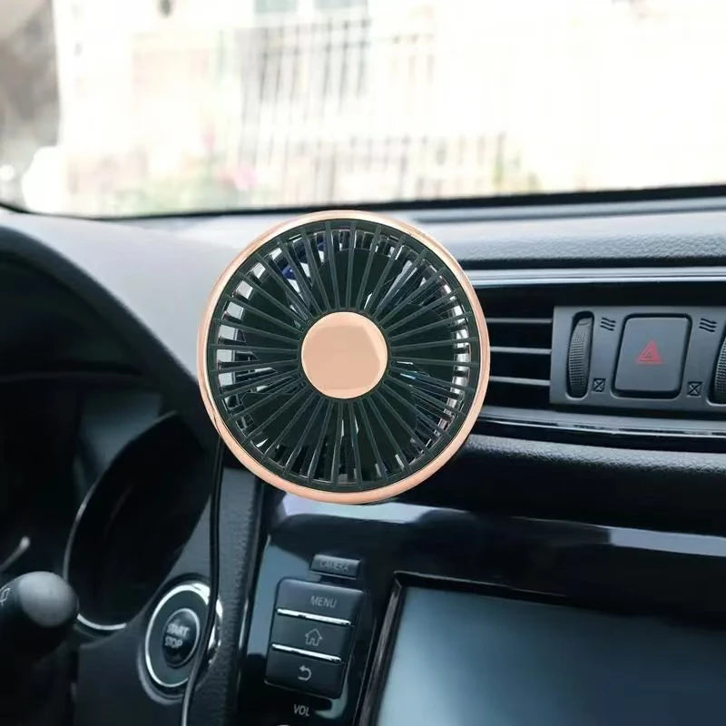 Car Portable Mini Fan Vent Clip Fan Air Conditioner