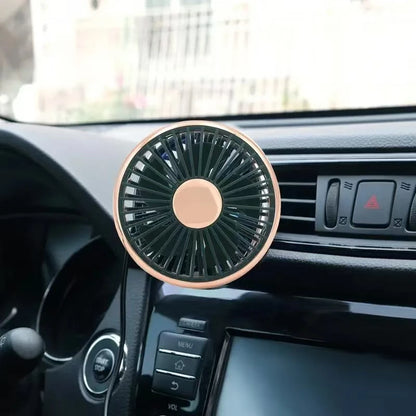 Car Portable Mini Fan Vent Clip Fan Air Conditioner