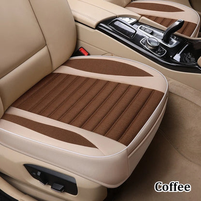 Car Breathable Business Soft Linen Fabric Seat Covers