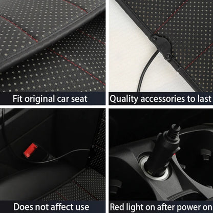 12V/24V Car Heated Seat Cushion Anti Slip Warm Winter Universal Heating Pad