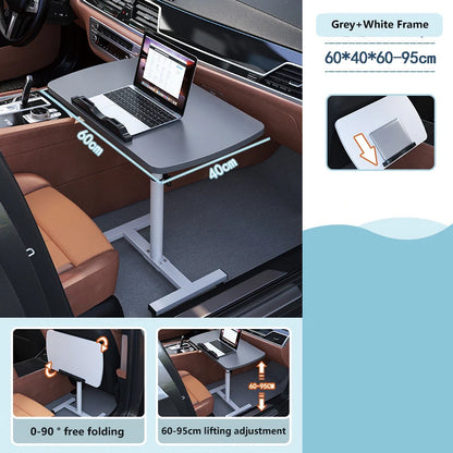 Car Mounted Table Board Foldable Dining Common Table Organizer