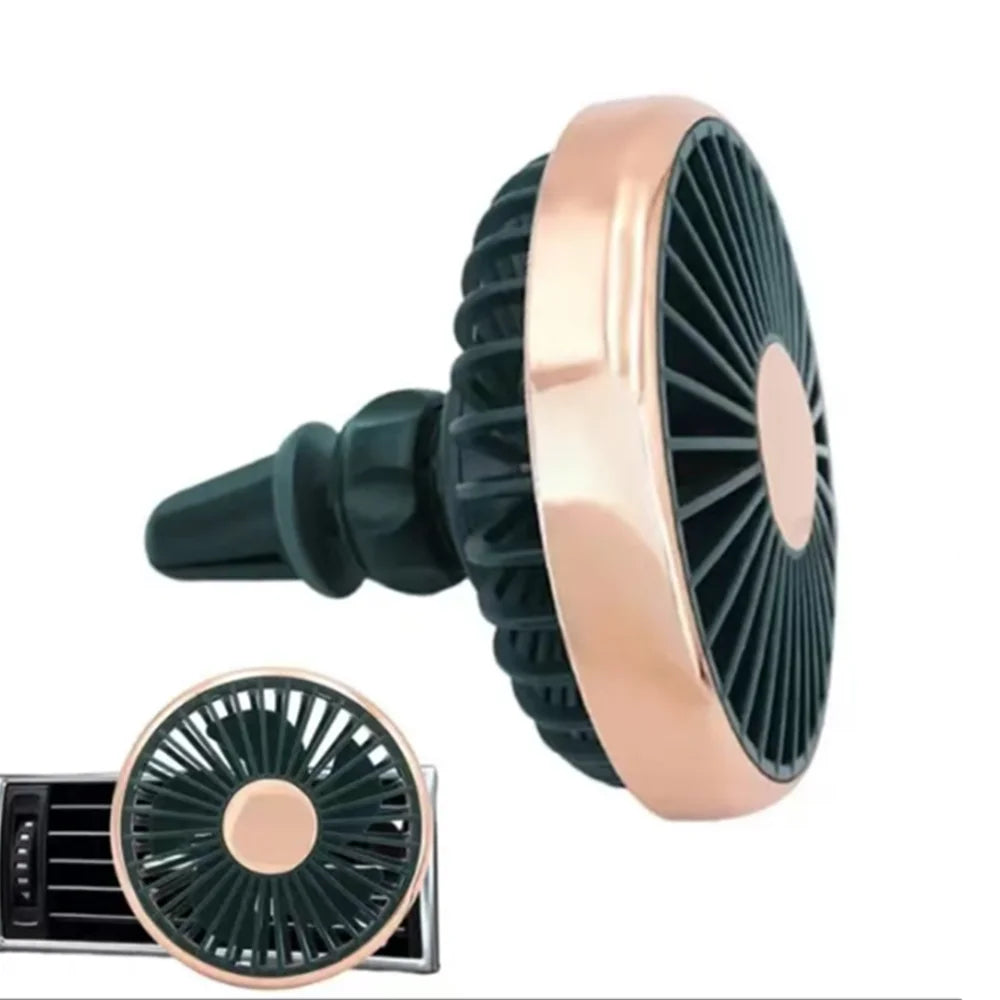 Car Portable Mini Fan Vent Clip Fan Air Conditioner