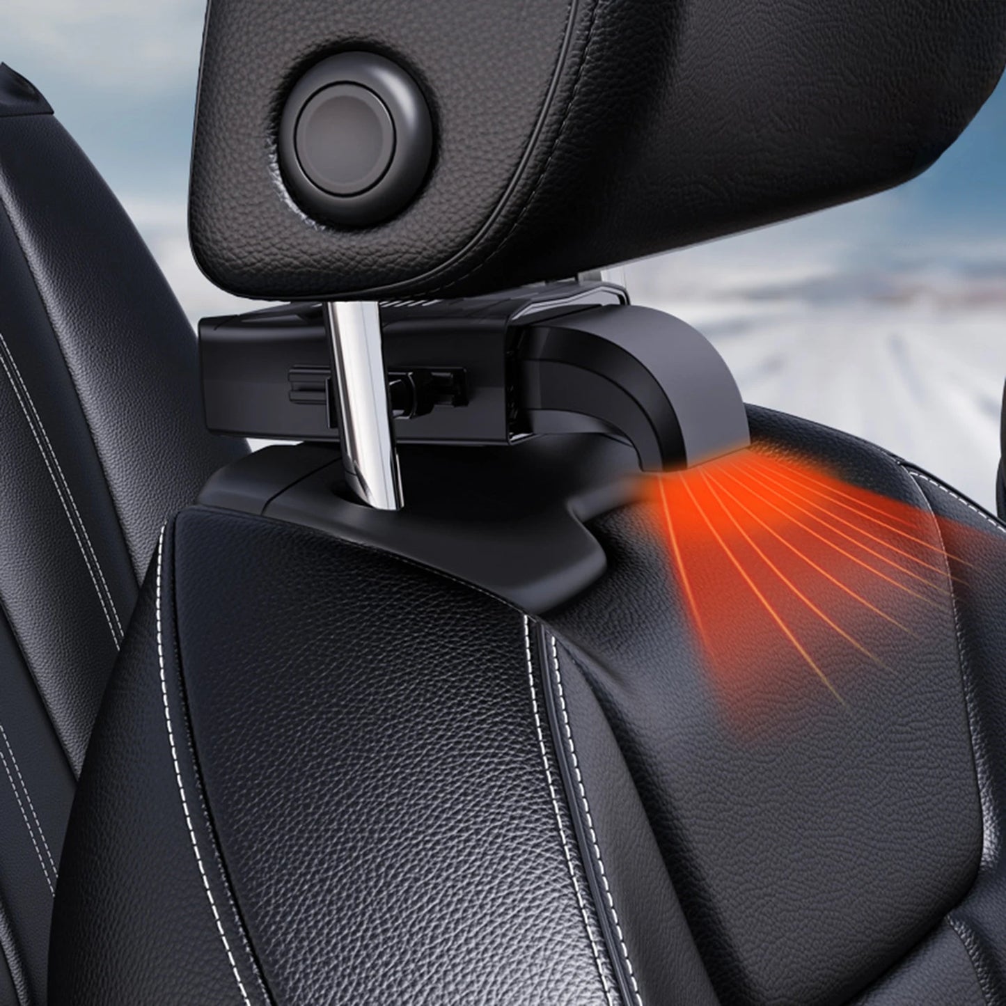 12V Electric Portable Cooling Heating Fans Heater 150w