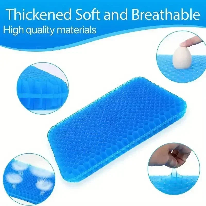 Car Gel Seat Summer Compress Soft Breathable Cushion