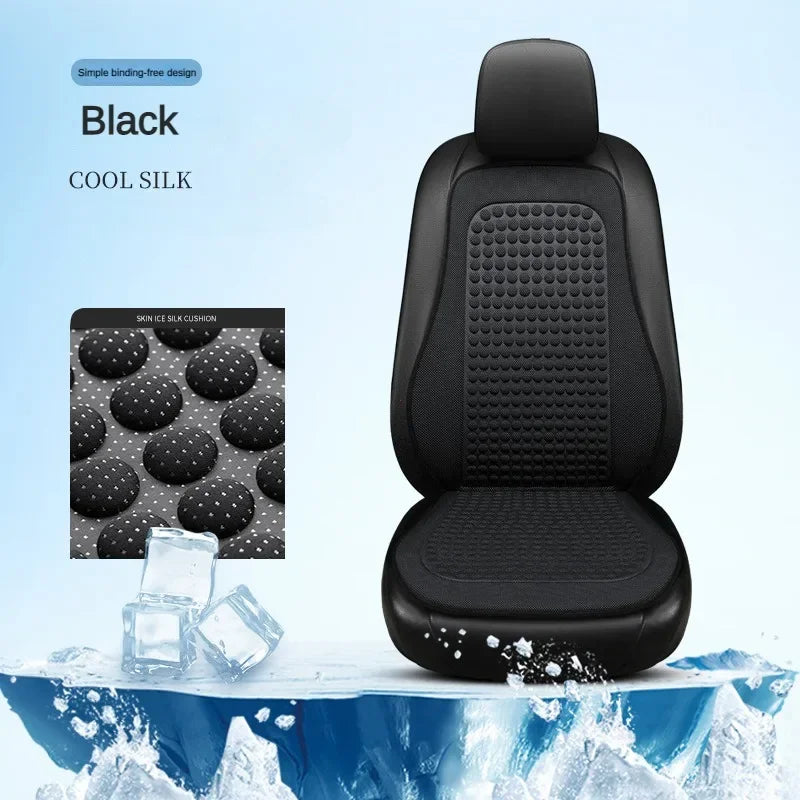 Car Cushion Summer Cool Cushion Ice Silk Seat Cover Cars Cushion Seasonal Universal