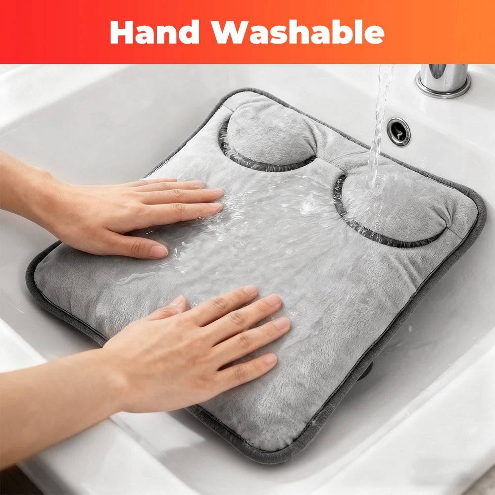 Home Office Electric Foot Fast Heating Pad Foot Warmer Heater Mat with 4 Heat Levels