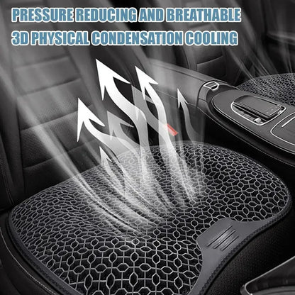 Car Gel Summer Cool Memory Foam Seat Cushion Backrest Universal Cushion