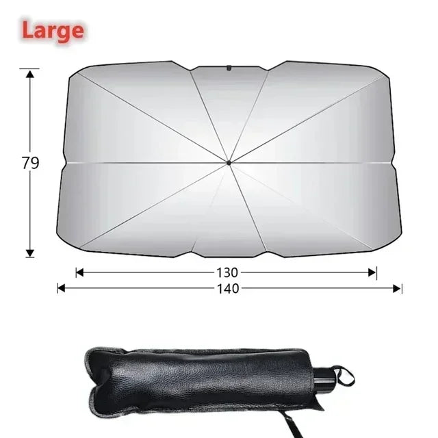 Car Sunshade Umbrella UV Summer Sun Protection
