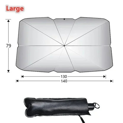 Car Sunshade Umbrella UV Summer Sun Protection