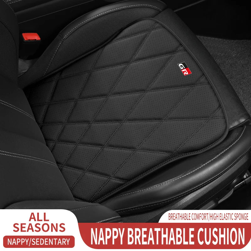 Car Genuine Leather Front Anti-slip Seat Cushion
