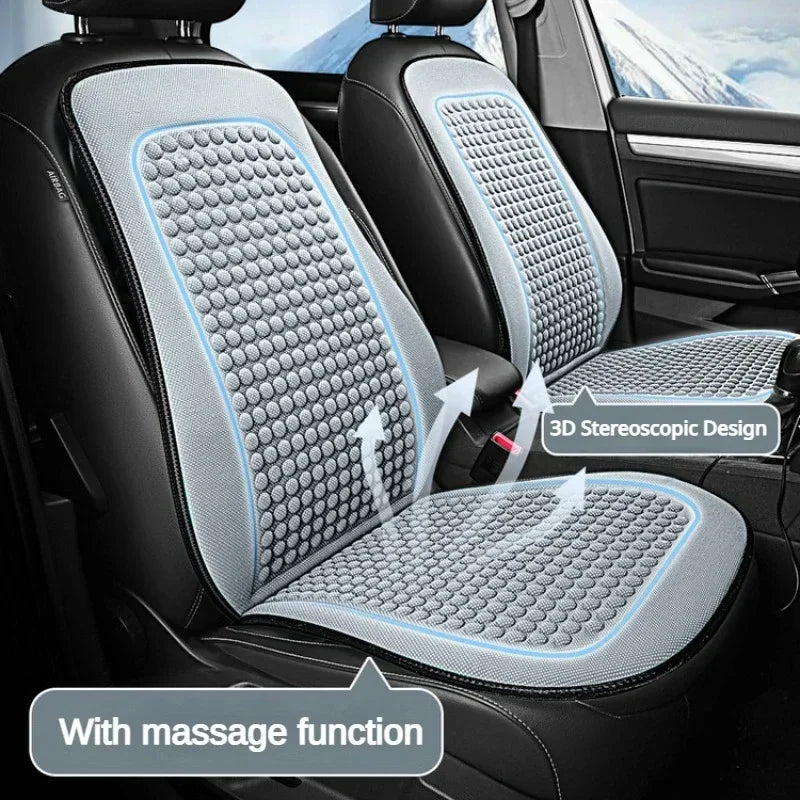 Car Cushion Summer Cool Cushion Ice Silk Seat Cover Cars Cushion Seasonal Universal